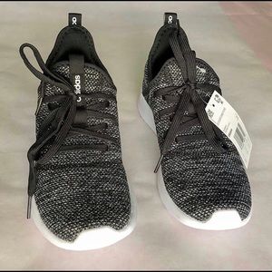 black adidas cloud foam pure shoes